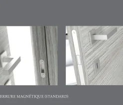 Ekasa Bloc Porte<Bloc-porte fin de chantier START Chêne Naturel, H.204 l.73cm, réversible