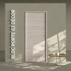 Coulicool Bloc Porte<Bloc-Porte Oslo H. 204 x l. 83 cm - Poussant Gauche