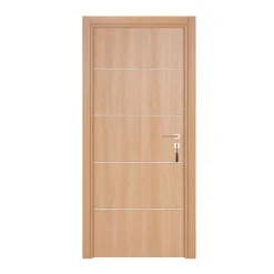 Reivilo Bloc-porte pose fin de chantier Premium Seymour, H.204 x l.93 cm, aspect chêne naturel, réversible- Bloc Porte