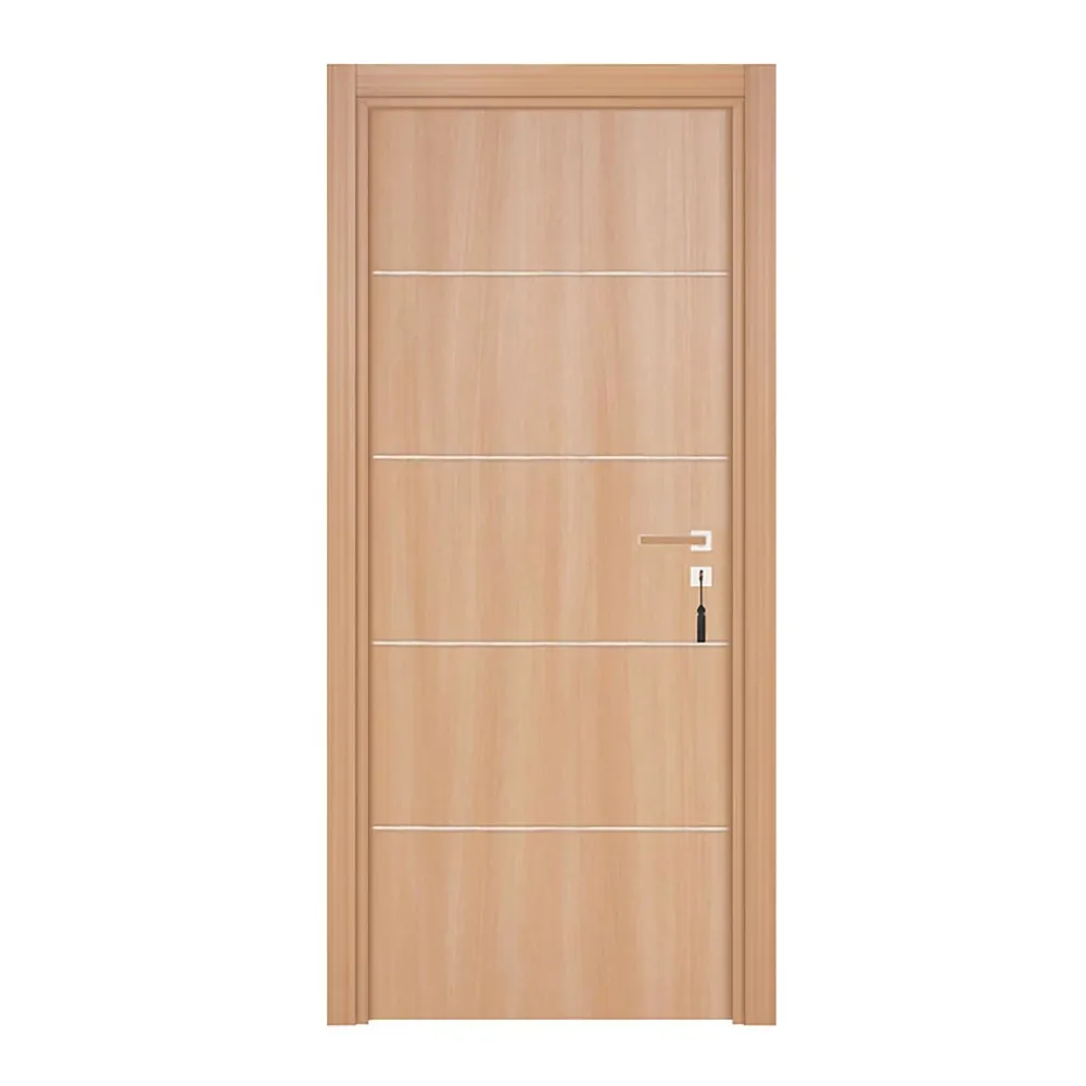Reivilo Bloc-porte pose fin de chantier Premium Seymour, H.204 x l.93 cm, aspect chêne naturel, réversible- Bloc Porte