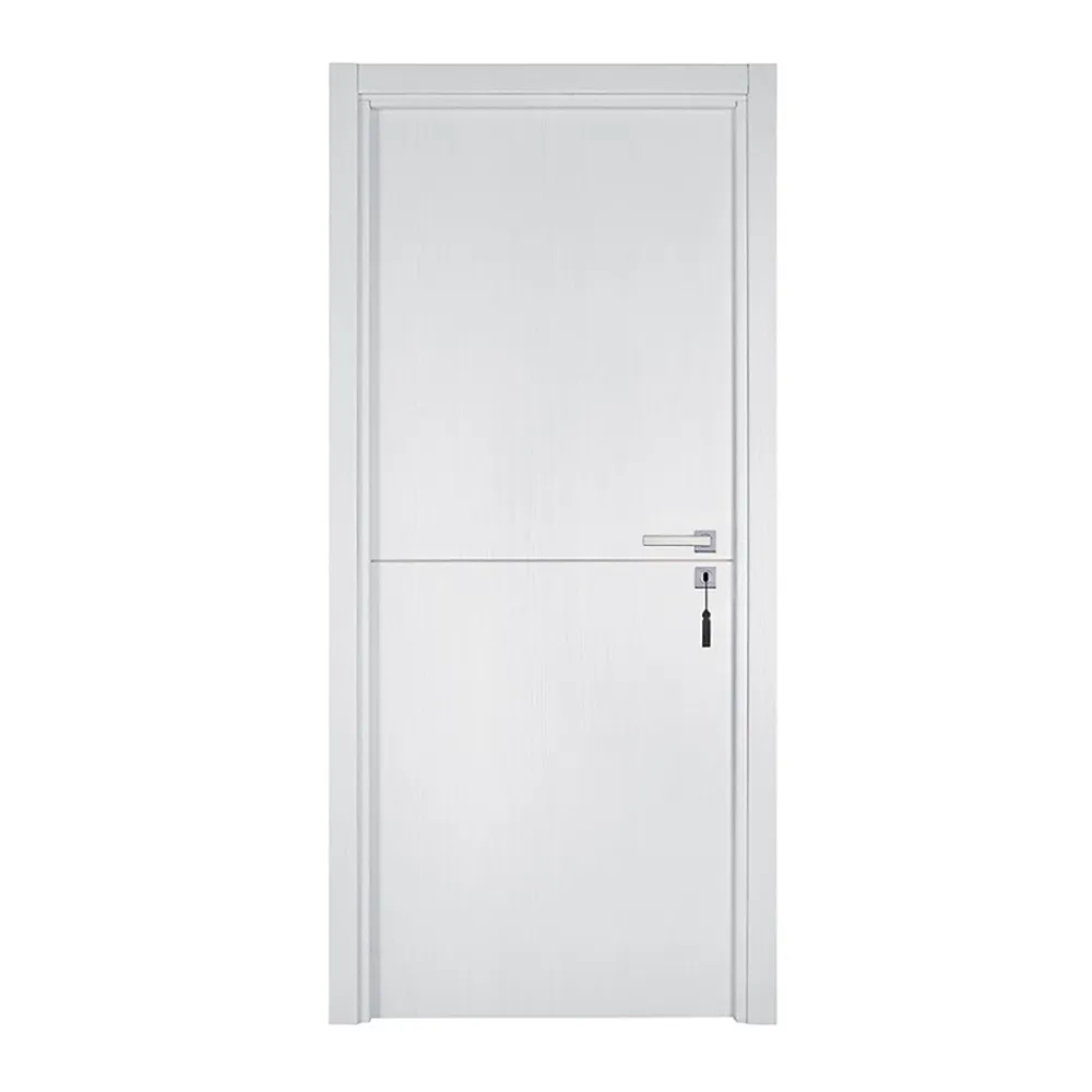 Reivilo Bloc-porte pose fin de chantier Premium Riva, H.204 x l.83 cm, aspect chêne blanc, réversible- Bloc Porte