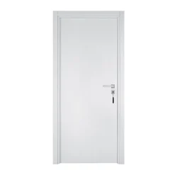 Reivilo Bloc-porte pose fin de chantier Premium Miro, H.204 x l.93 cm, aspect chêne blanc, réversible- Bloc Porte