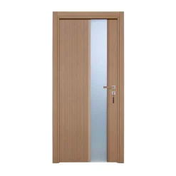 Reivilo Bloc-porte pose fin de chantier Premium Enzo, H.204 x l.73 cm, aspect chêne gris, réversible- Bloc Porte