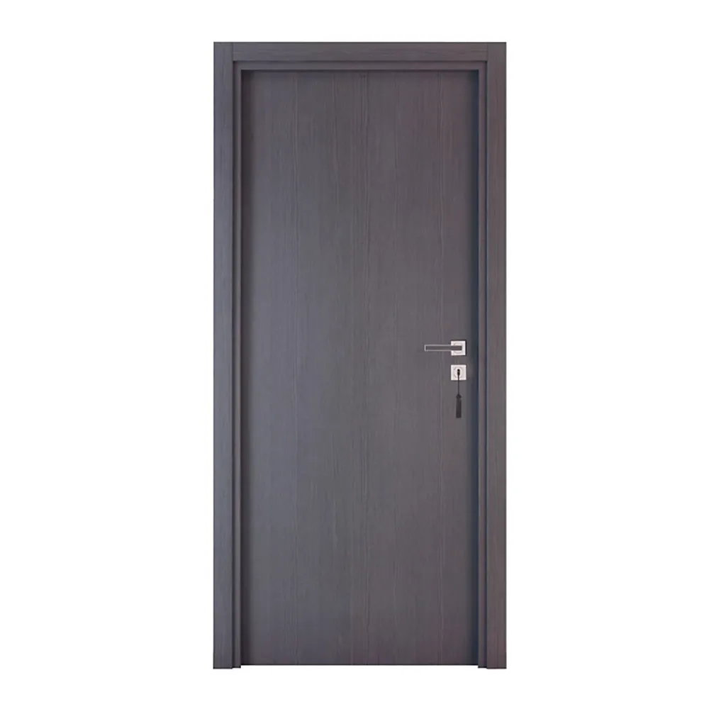 Reivilo Bloc-porte pose fin de chantier Premium Miro, H.204 x l.83 cm, aspect chêne cendré, réversible- Bloc Porte