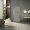 Bloc Porte<Bloc-porte Summa gris clair H.204 x l.83 cm, poussant gauche