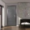 Bloc-porte Summa gris H.204 x l.73 cm, poussant gauche- Bloc Porte