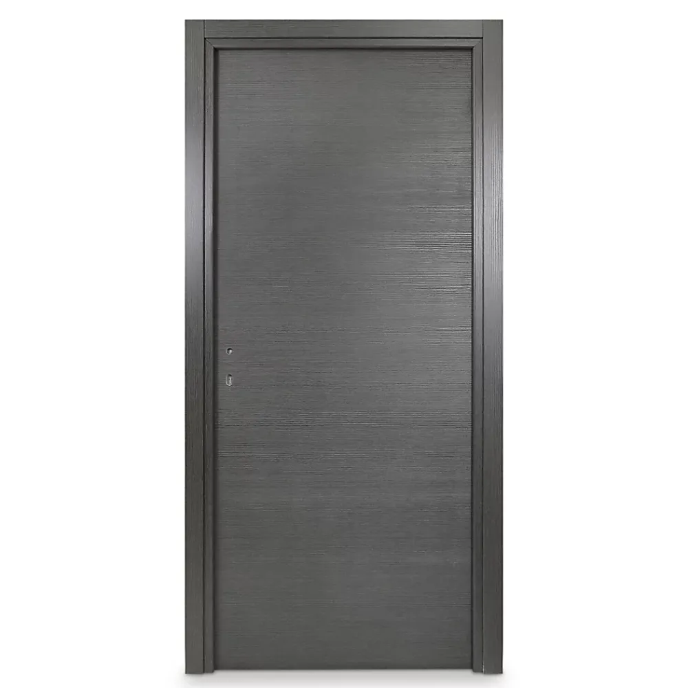 Bloc Porte<Bloc-porte Summa gris H.204 x l.83 cm, poussant droit