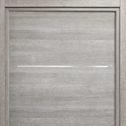 Bloc Porte<Bloc-porte Triaconta gris clair H.204 x l.83 cm, poussant droit