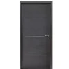 Bloc-porte Triaconta gris H.204 x l.83 cm, poussant gauche- Bloc Porte