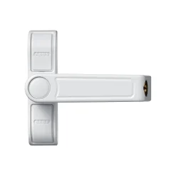 Abus Bloque fenêtre à clé 2410 blanc- Accesoire Pour Volet