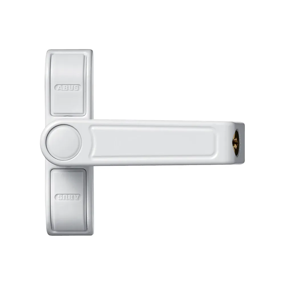 Abus Bloque fenêtre à clé 2410 blanc- Accesoire Pour Volet