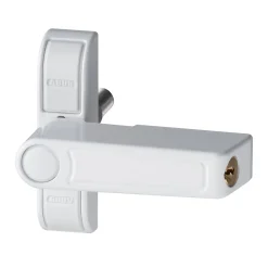 Abus Bloque fenêtre à clé 2410 blanc- Accesoire Pour Volet