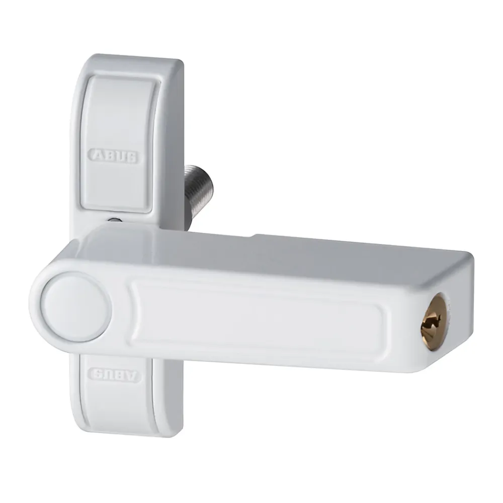 Abus Bloque fenêtre à clé 2410 blanc- Accesoire Pour Volet