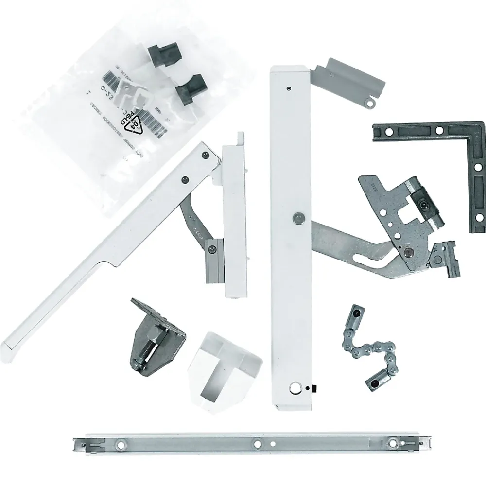 Ferco Boîte de base F200 avec poignée blanc - - K-15247-00-0-7- Porte Nue