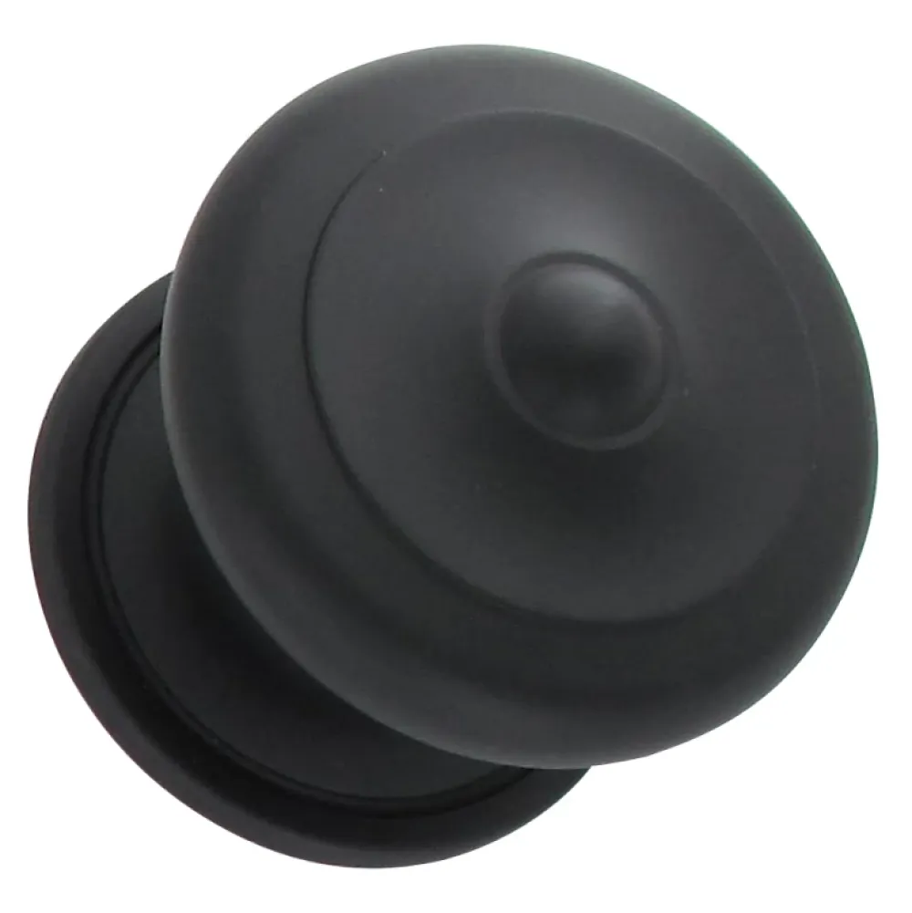 Secury-T Poignée De Porte Extérieure<Bouton Boule de porte d'entrée rustique noir mat