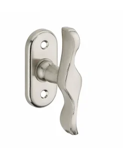 SP Bouton pour fenêtre Selene, carré 7mm, nickelé satiné -- Poignée De Fenêtre