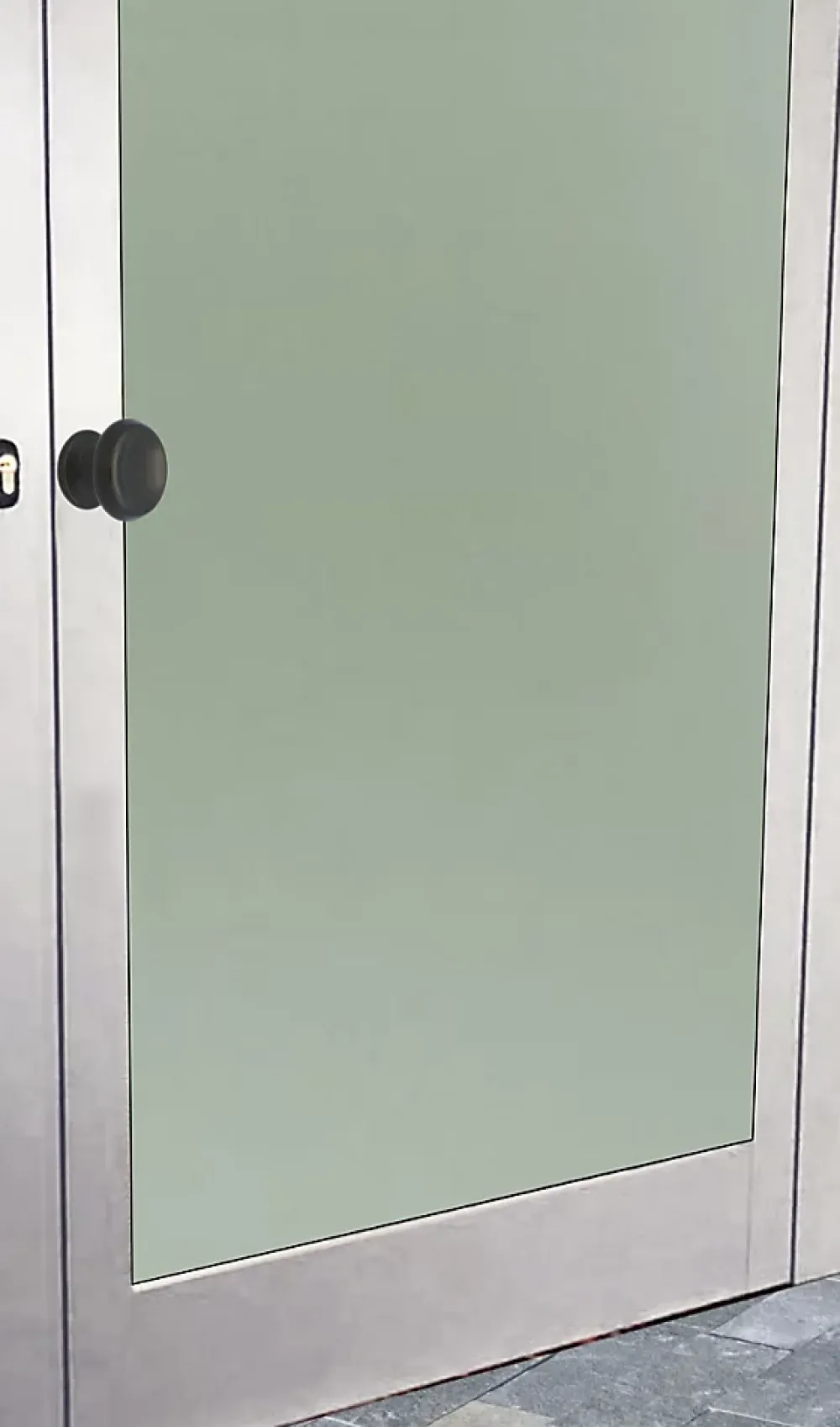 Hardwarexchange Poignée De Porte<Bouton tirant de porte fixe D60 mm en aluminium Marron foncé - breveté