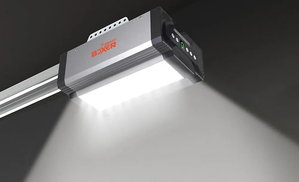Boxer Motorisation De Porte De Garage<Ouvre-porte de garage WiFi 800N avec application smartphone, rail 3 m, télécommande incluse