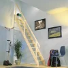 BPS Access Solutions Escalier Gain De Place<BPS Deluxe Escalier gain de place Robuste Conception compacte 250 kg Load Rambarde Hauteur sous plafond jusqu'à 2,83 m