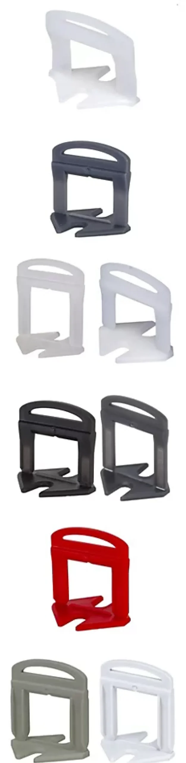 Rubi Outils Du Carreleur<Bride 3-12 mm / 2 mm Delta Level System (400 pièces)