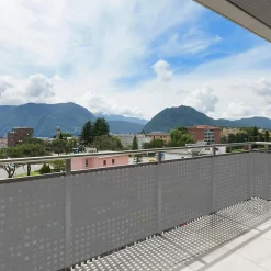 Mobili Rebecca Brise-Vue de Balcon Polyéthylène Gris Pare Soleil 0,9x5 m Rebecca Mobili- Garde-Corps, Balustrade