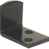 Afbat Butée de volets coudée Espagnolette plate acier noir- Volet Battant