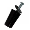 Protecta Volet Battant<Butée ronde 40mm noir pour volet roulant vendue par 2
