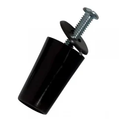 Protecta Volet Battant<Butée ronde 40mm noir pour volet roulant vendue par 2