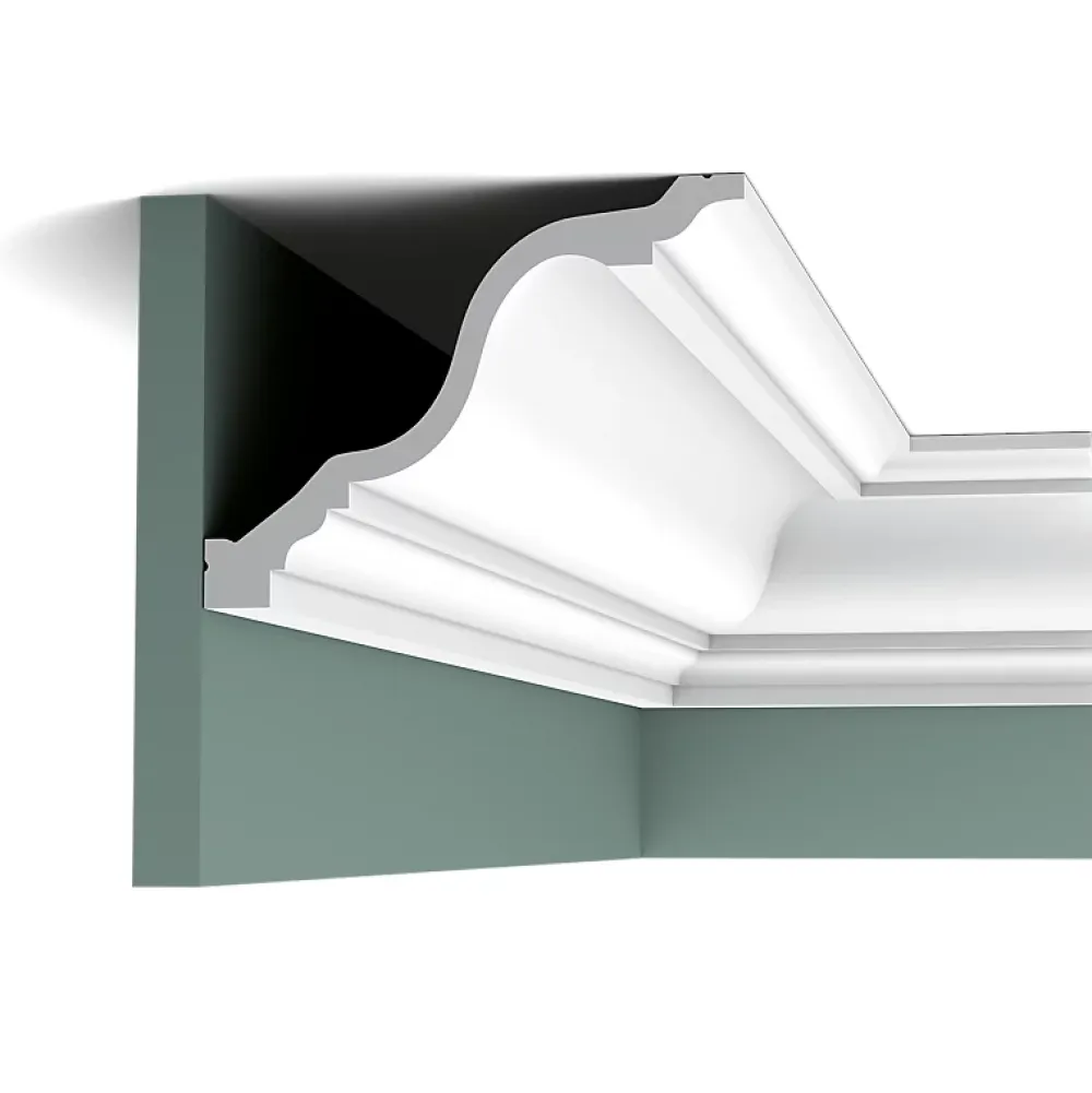 Orac Moulure Et Rosace De Plafond<C334 Corniche plafond Decor - 15x19,5x200cm (h x p x L) - moulure décorative polyuréthane
