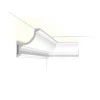 Orac Decor C901 Corniche plafond pour éclairage indirect - 14,8x12,4x200cm (h x p x L) - Pack 2 pièces- Moulure