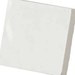 Aelle Carrelage Cabochon sol / mur blanc brillant 3,4x3,4 cm Taco KASBAH WHITE- Carrelage Sol Uni