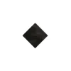 Aelle Carrelage Cabochon sol / mur uni noir mate 4,6x4,6 cm TACO OCTAGON NEGRO- Carrelage Sol Pour Wc