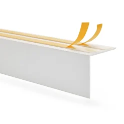 Quest Plinthe Pour Sol En Vinyle Et Pvc<Cache de tringle à rideau  PVC 35x35mm, 2m, installation de la bande lumineuse LED, blanc