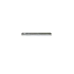 Carré de poignée de porte à condamnation acier ⌀6 mm H. 6 x L.70 mm gris- Poignée De Porte