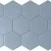 Lux Mosaic Carrelage Sol Pour Cuisine<Carreau Hexagonal Effet Ciment. Grès Cérame Sol et Mur. Custom Bleu 14x16cm