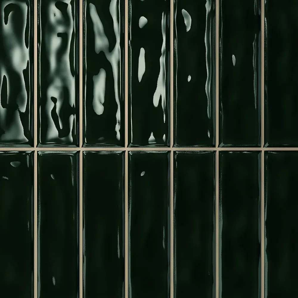 Lux Mosaic Carrelage Mural Pour Douche<Carreau Pré-découpé Effet Mosaïque. Série Stick Vert Intense 20x20 cm