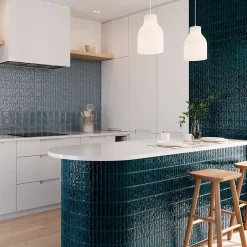 Lux Mosaic Carrelage Mural Pour Cuisine|Carrelage Mural Pour Wc<Carreau Pré-découpé Effet Mosaïque. Série Stick Pétrole 20x20 cm