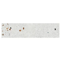 Lux Mosaic Carrelage Mural Effet Terrazzo<Carreau Premium pour mur effet Terrazzo. Terrazzo Grey Mat. 7,5x30 cm.