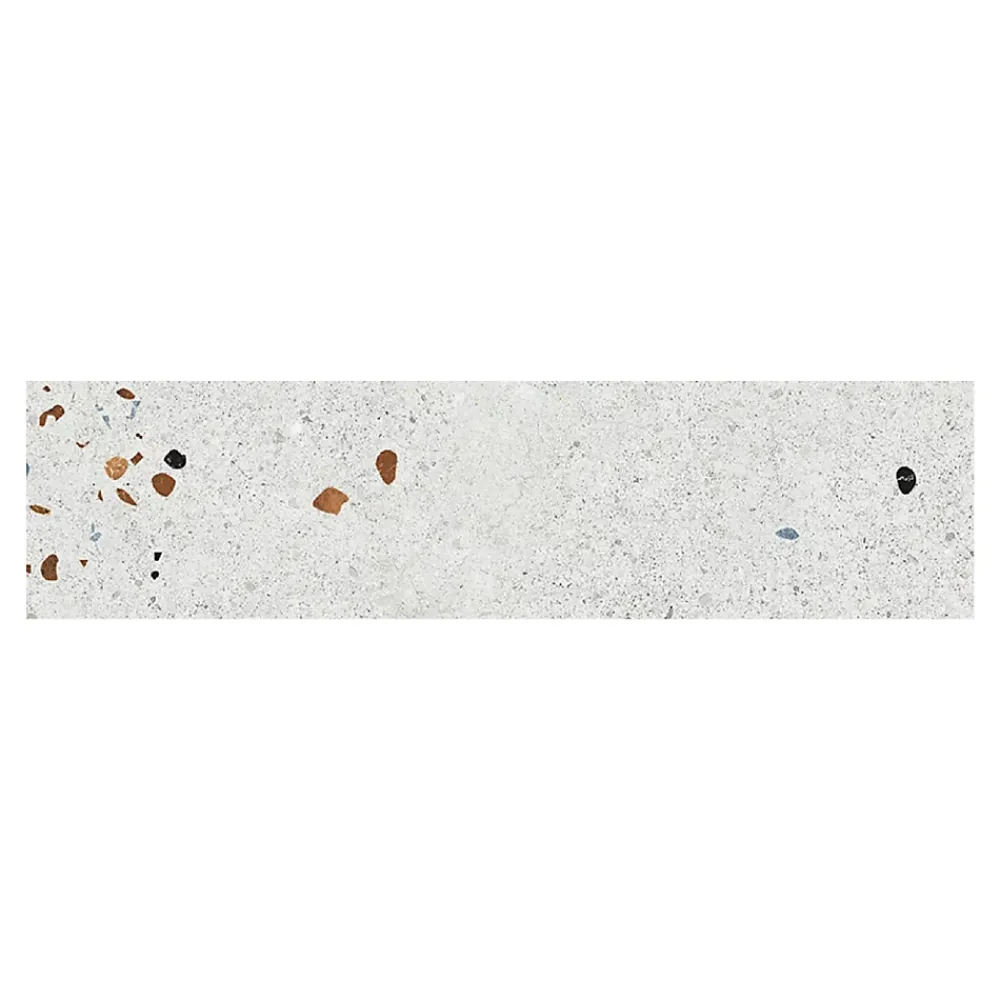 Lux Mosaic Carrelage Mural Effet Terrazzo<Carreau Premium pour mur effet Terrazzo. Terrazzo Grey Mat. 7,5x30 cm.