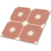 Tulup Carreaux vinyle 30x30 cm Des étoiles sur la place 9 pcs- Dalle Et Lame Pvc