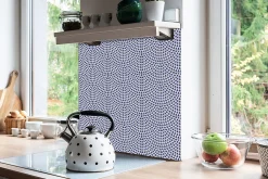 Tulup Carreaux vinyle 30x30 cm Gouttes d'eau 9 pcs- Dalle Et Lame Pvc