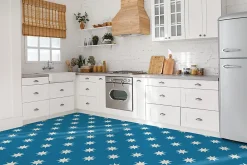 Tulup Carreaux vinyle 30x30 cm Étoile de pâques 9 pcs- Dalle Et Lame Pvc