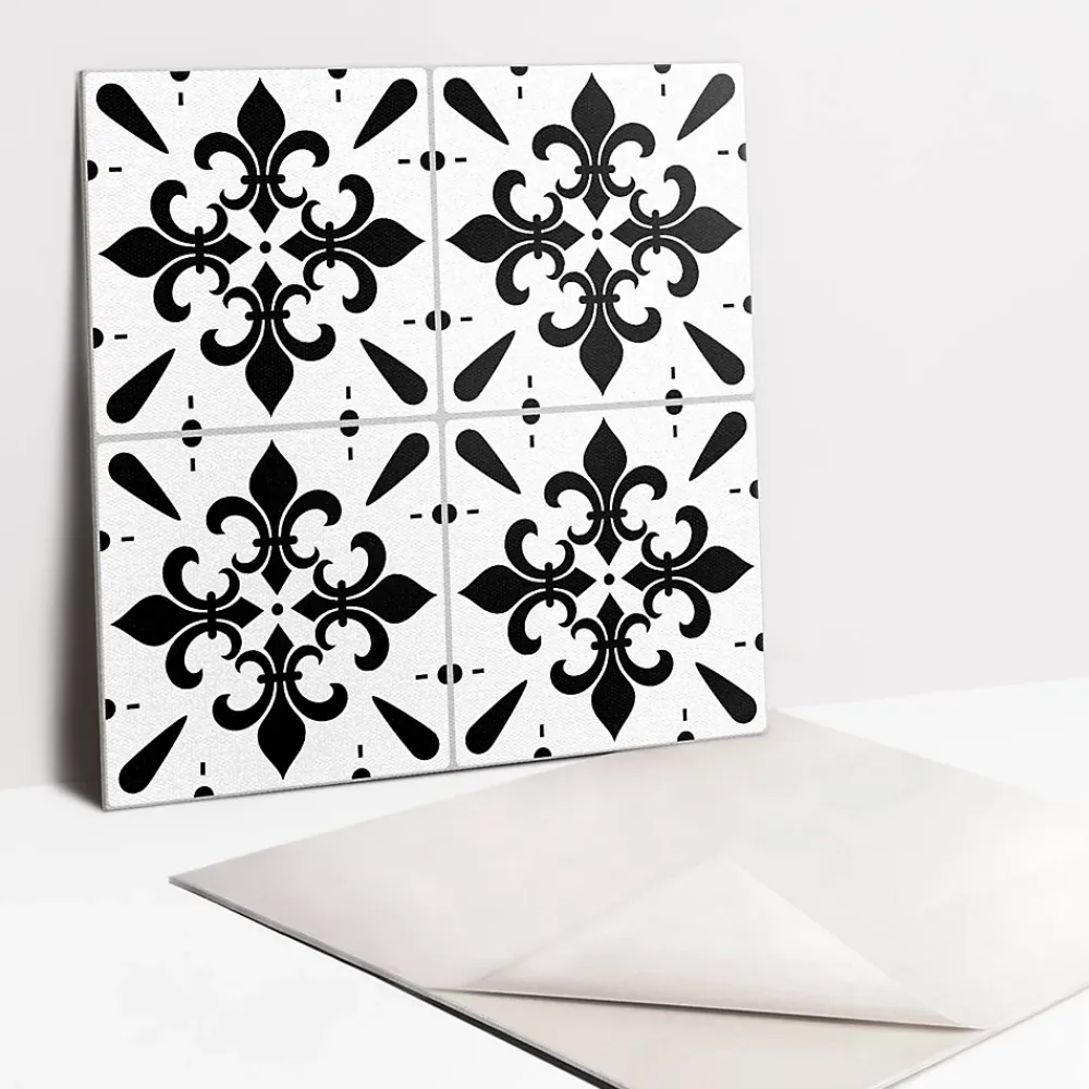 Tulup Dalle Et Lame Pvc<Carreaux vinyle 30x30 cm Carreaux élégants 9 pcs