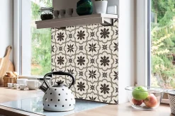 Tulup Dalle Et Lame Pvc<Carreaux vinyle 30x30 cm Étoiles décoratives 9 pcs