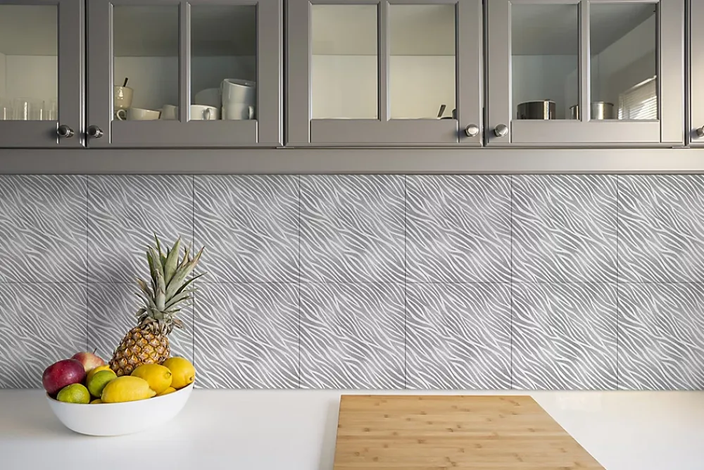 Tulup Dalle Et Lame Pvc<Carreaux vinyle 30x30 cm Côtes 9 pcs