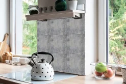 Tulup Dalle Et Lame Pvc<Carreaux vinyle 30x30 cm Vieux mur de béton 9 pcs