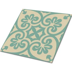 Tulup Carreaux vinyle 30x30 cm Orient 9 pcs- Dalle Et Lame Pvc