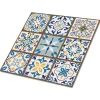Tulup Carreaux vinyle 30x30 cm Patchwork arabe 9 pcs- Dalle Et Lame Pvc