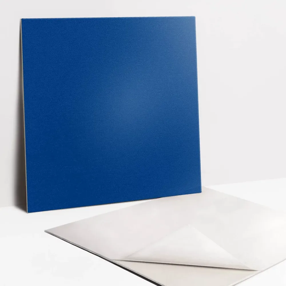 Tulup Carreaux vinyle 30x30 cm Couleur bleue 9 pcs- Dalle Et Lame Pvc
