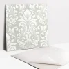 Tulup Carreaux vinyle 30x30 cm Ornement décoratif 9 pcs- Dalle Et Lame Pvc